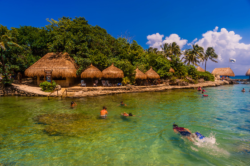 Xcaret Park (Eco-archaeological Theme park), Riviera Maya, Quintana Roo, Mexico