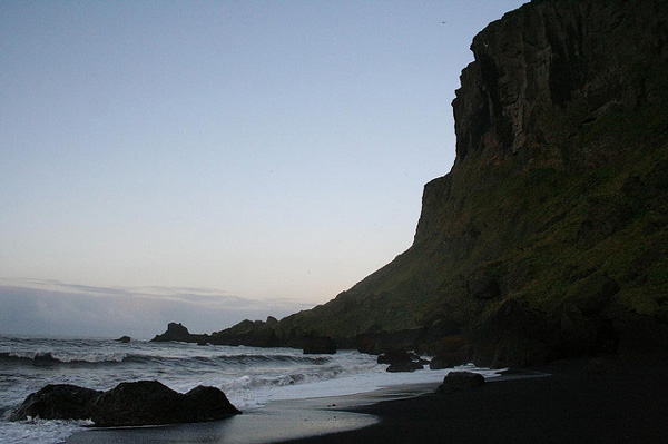 Dark beach in Iceland (6)